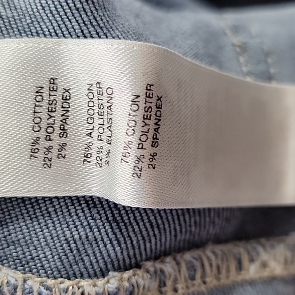 Chico's Platinum Ultimate Fit Straight Leg Jeans SZ 2 Chico's/12 - Picture 10 of 14